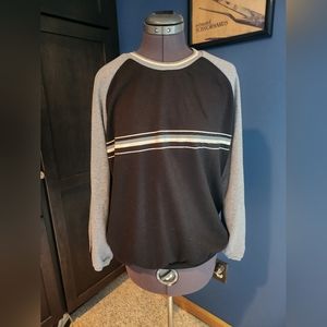 Grey and Black Sweatshirt